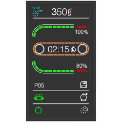 Four convoyeur professionnel électrique Diamond FTEV40/58-NT