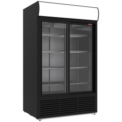 Vitrine à boissons, 2 portes, 1230 L, +1 / +9 °C Diamond DRK12-CB