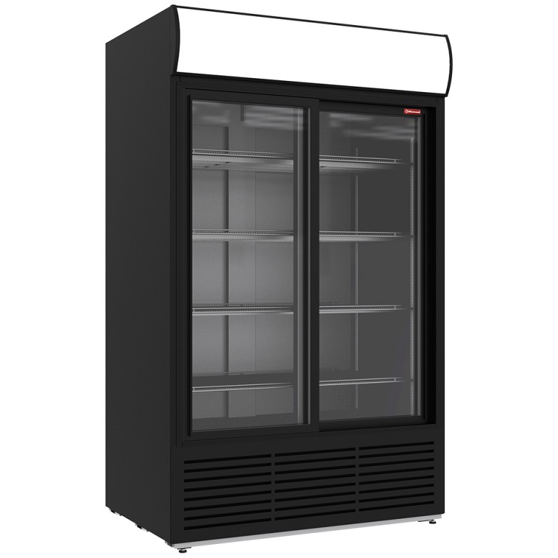 Vitrine à boissons, 2 portes, 1230 L, +1 / +9 °C Diamond DRK12-CB