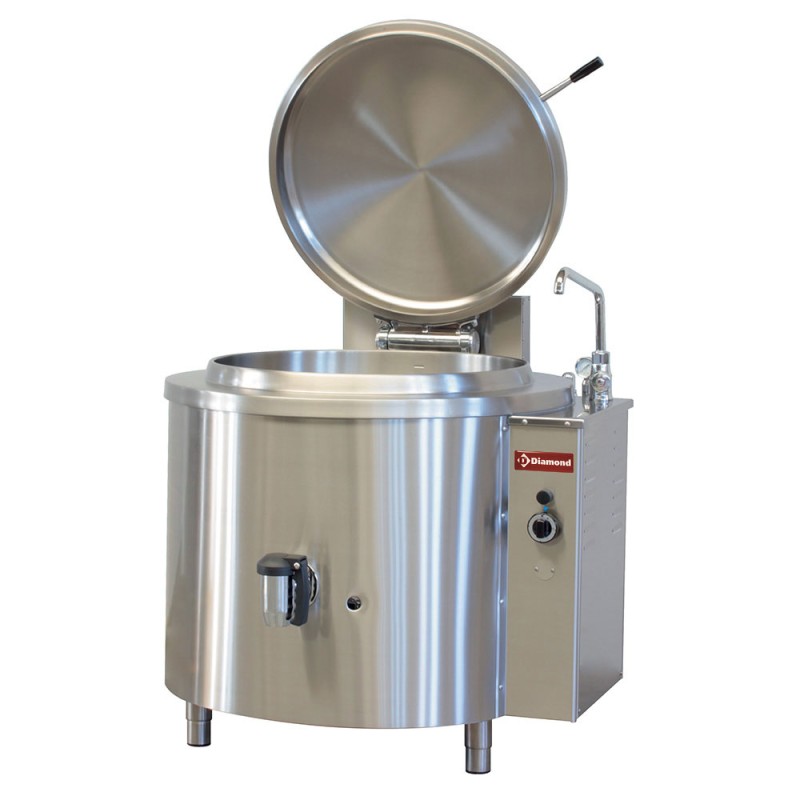 Marmite gaz, 200 L, chauffe indirecte Diamond GMM/200I