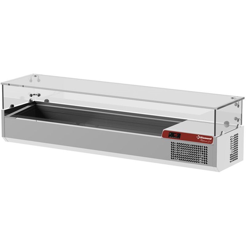 Saladette réfrigérée, 0 / +15 °C Diamond SY160/PL2