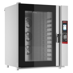Four pâtissier professionnel électrique, 10 x 600 x 400, nettoyage automatique Diamond FPE-10/T