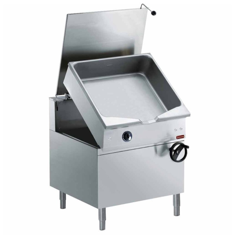 Sauteuse gaz basculante, 100 L, inox AISI 304 Diamond G22/BA12C-N