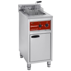 Friteuse professionnelle sur meuble électrique, 1 cuve Diamond FSM-16E/FL