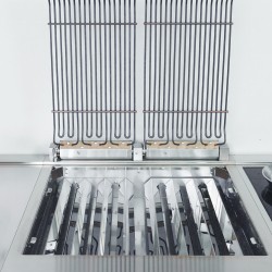 Grill professionnel électrique à poser, 7,5 kW Diamond E17/GPLP2-HP-230/3-
