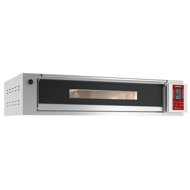 Four pâtissier professionnel électrique, 3 x 600 x 400, écran tactile, nettoyage automatique Diamond FT3M-18T