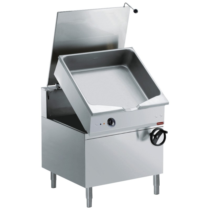 Sauteuse électrique basculante, 100 L, inox AISI 304 Diamond E22/BA12C-N