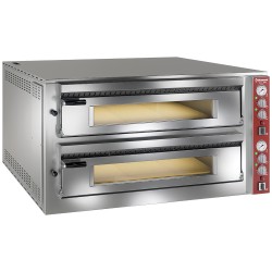 Four à pizza professionnel électrique, 2 chambres, 9 pizzas Diamond NRP/18L