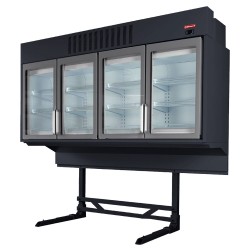 Vitrine supérieure surgelé pour conservateur panoramique CPN-25-R2B professionnelle professionnelle Diamond VTP25-R2B-H