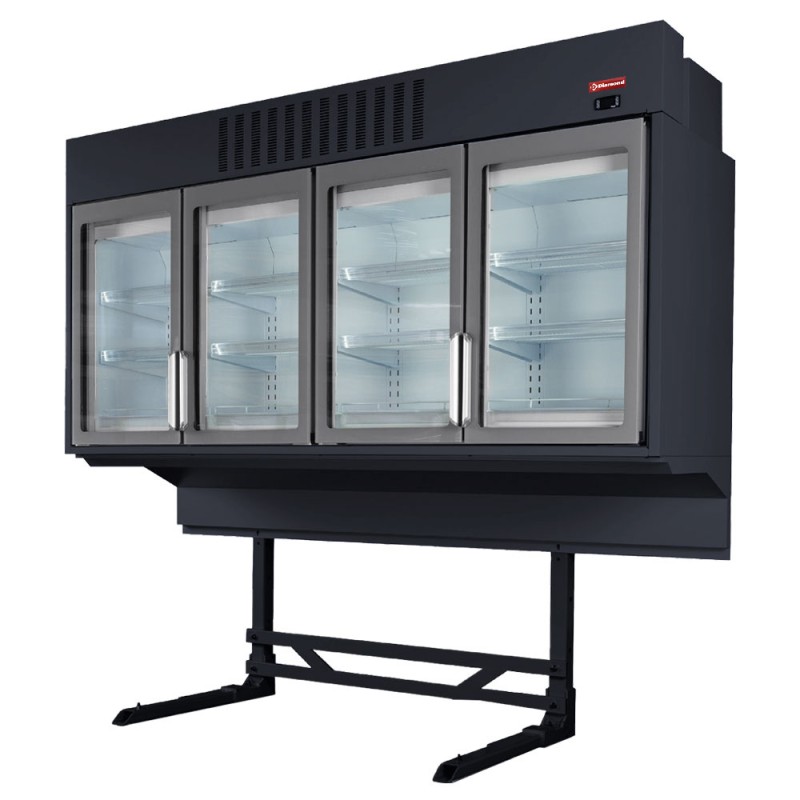 Vitrine supérieure surgelé pour conservateur panoramique CPN-25-R2B professionnelle professionnelle Diamond VTP25-R2B-H