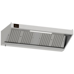 Hotte murale professionnelle, avec moteur, 2000 x 900 mm Diamond CSL2009-SV3