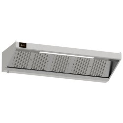 Hotte murale professionnelle, avec moteur, 2500 x 900 mm Diamond CSL2509-SV4