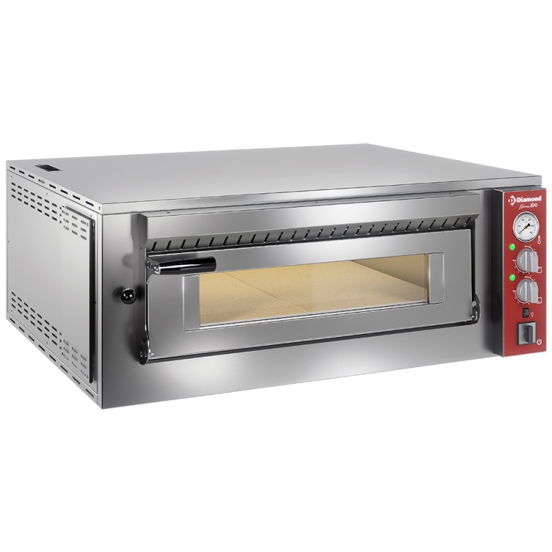 Four à pizza professionnel électrique, 4 pizzas Diamond NRP/04