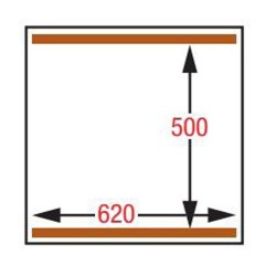 Machine sous vide, 1500 x 895 x 1150 mm Diamond CF-165T/S