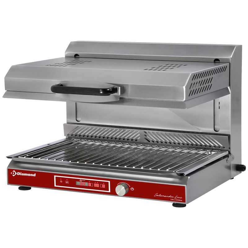 Salamandre électrique, 800 x 640 x 590 mm Diamond SA/80VC-DIG