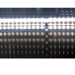 Buffet chauffant, 6 x GN 1/1, bois wengé, 2092 x 950 x 1370 mm Diamond BBM/6N-B1