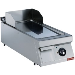 Plaque de cuisson professionnelle électrique à poser, plaque lisse chromée, 7,5 kW Diamond E22/PLCD4T-230/3--N