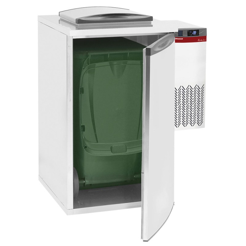 Ensemble refroidisseur de déchets, 240 L, 735 x 870 x 1290 mm + groupe frigorifique Diamond RDY-1C_GF-3C-R2
