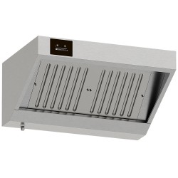 Hotte murale professionnelle, avec moteur, 1000 x 700 mm Diverso WR-K107-D71