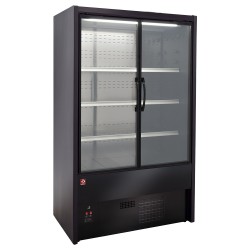 Vitrine murale réfrigérée, noir, 0 / +2 °C Diamond DS18/B5-P9B