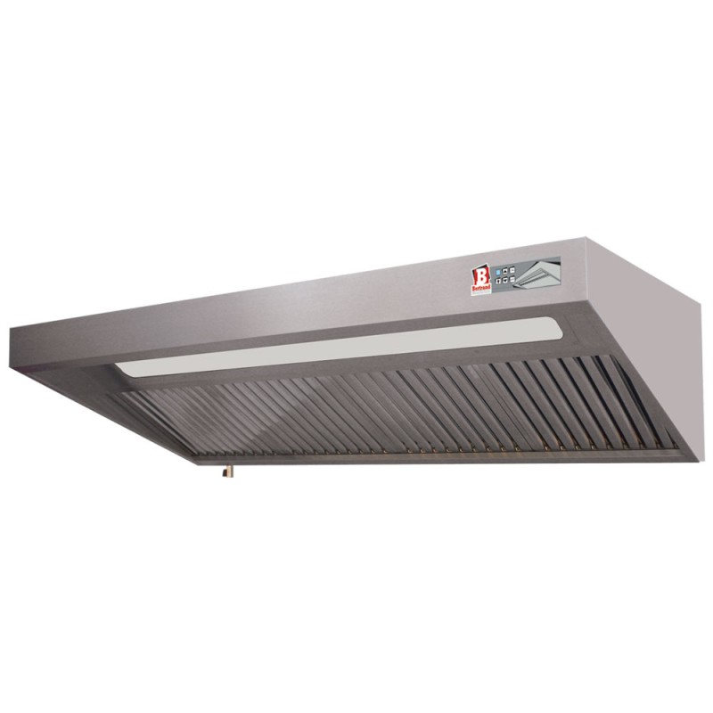 Hotte murale professionnelle, avec moteur, 2000 x 900 mm Diamond CSL2009-VTM