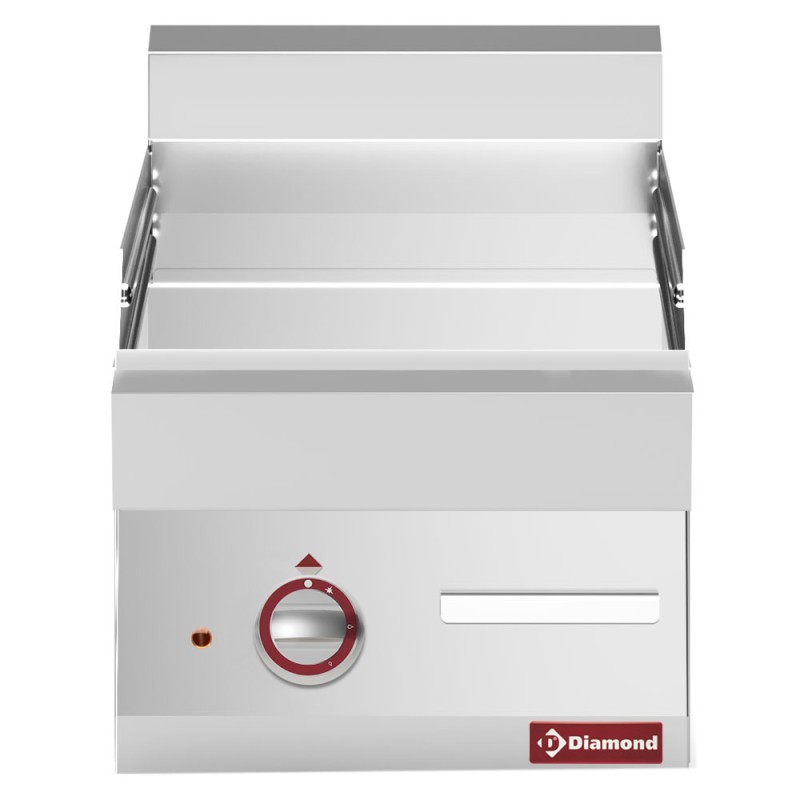 Plaque de cuisson professionnelle électrique à poser, plaque lisse, 4,5 kW Diamond E65/PLCD4T-230V/3-N