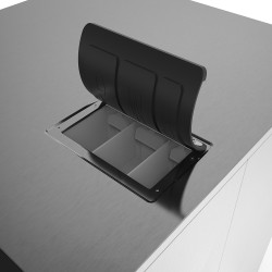 Lave-linge à sceller inox, écran tactile, 1098 x 946 x 1433 mm Diamond DRW30-TS/N