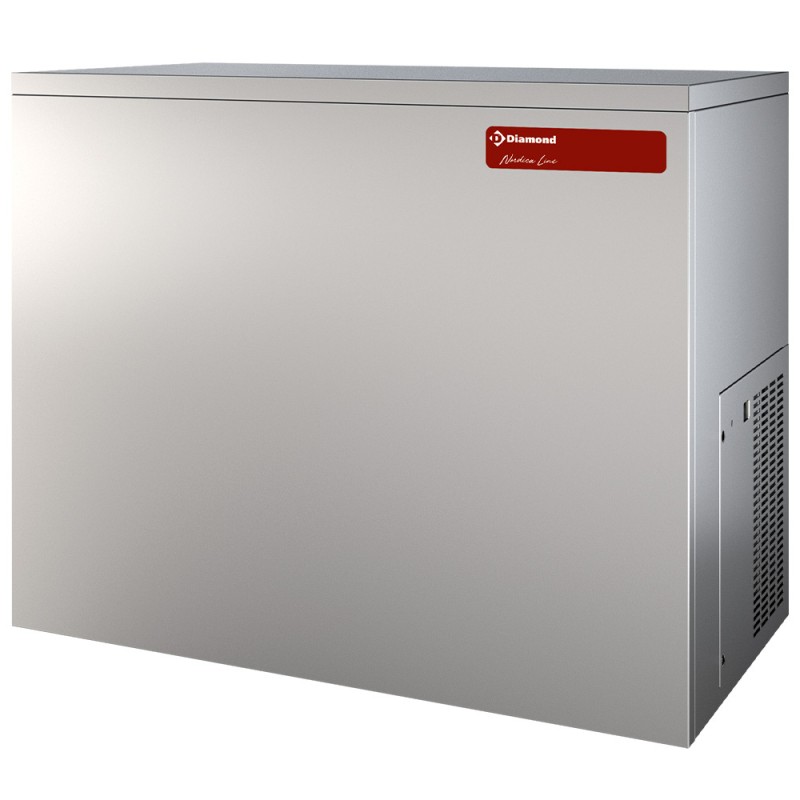 Machine à glaçons professionnelle, glaçons pleins, sans réserve, 155 kg / 24 h Diamond ICE155MA-R2