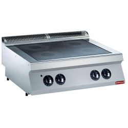 Cuisinière électrique à poser, 4 feux, 8,8 kW Diamond E17/4VC8T-230/3--N