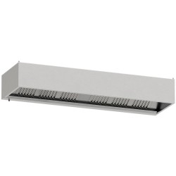 Hotte murale professionnelle, 3000 x 900 mm Diamond CGL3000-SG5