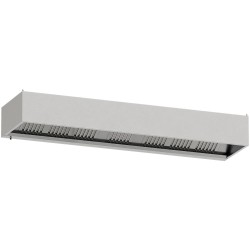 Hotte murale professionnelle, 3500 x 900 mm Diamond CGL3500-SG6