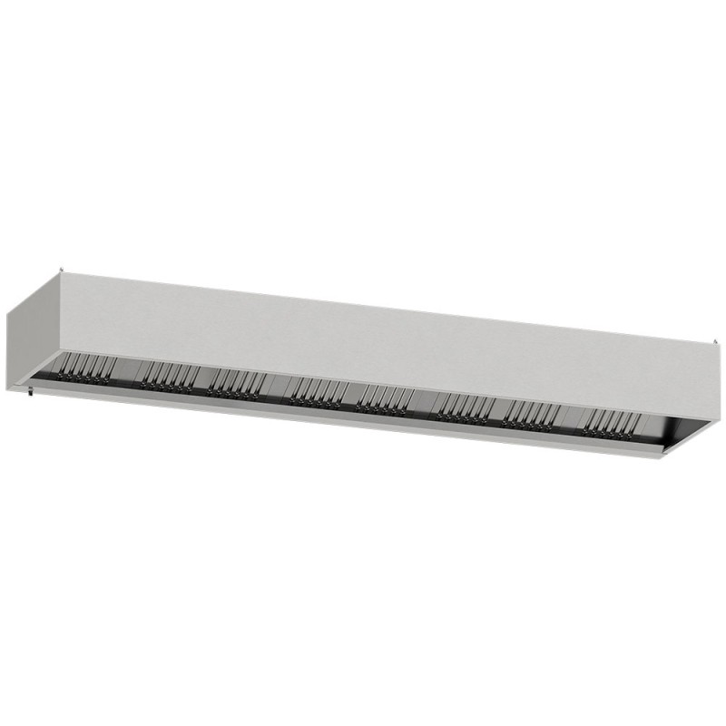 Hotte murale professionnelle, 4000 x 900 mm Diamond CGL4000-SG7