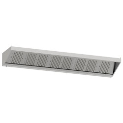 Hotte murale professionnelle, 4000 x 900 mm Diamond CSL4000-SS7