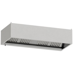 Hotte murale professionnelle, 2000 x 900 mm Diamond CGL2000-SG3