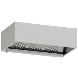 Hotte murale professionnelle, 1500 x 900 mm Diamond CGL1500-SG2