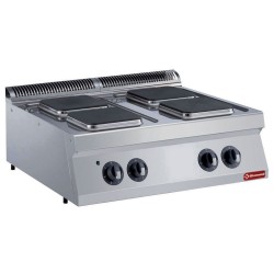 Cuisinière électrique à poser, 4 feux, 10,4 kW Diamond E17/4PQ8T-230/3--N