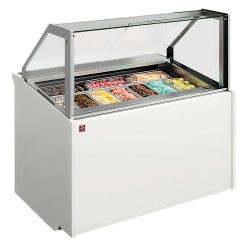 Vitrine à glaces, L. 1650 mm Diamond LAVA17-V14