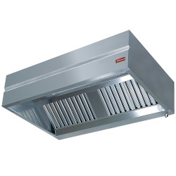 Hotte murale professionnelle, 1600 x 1100 mm Diamond KUP1611