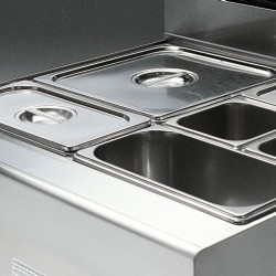 Bain-marie électrique Diamond E22/BM4T-N-OCC