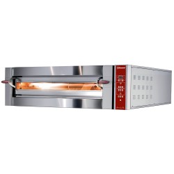 Four à pizza professionnel électrique, 1 chambre, 6 pizzas, Ø 350 mm Diamond GDX6/35-LDP--230/3-