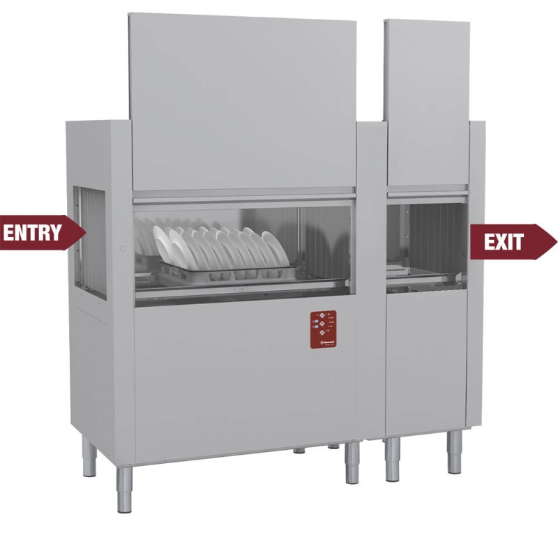 Lave-vaisselle à avancement automatique, 200 paniers/h Diamond DATIC20E/7-230/3-