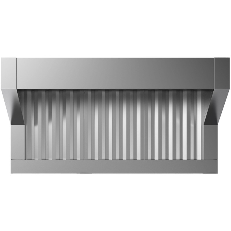 Hotte murale professionnelle, 875 x 1070 mm Diamond AC/HV6-10CV-X