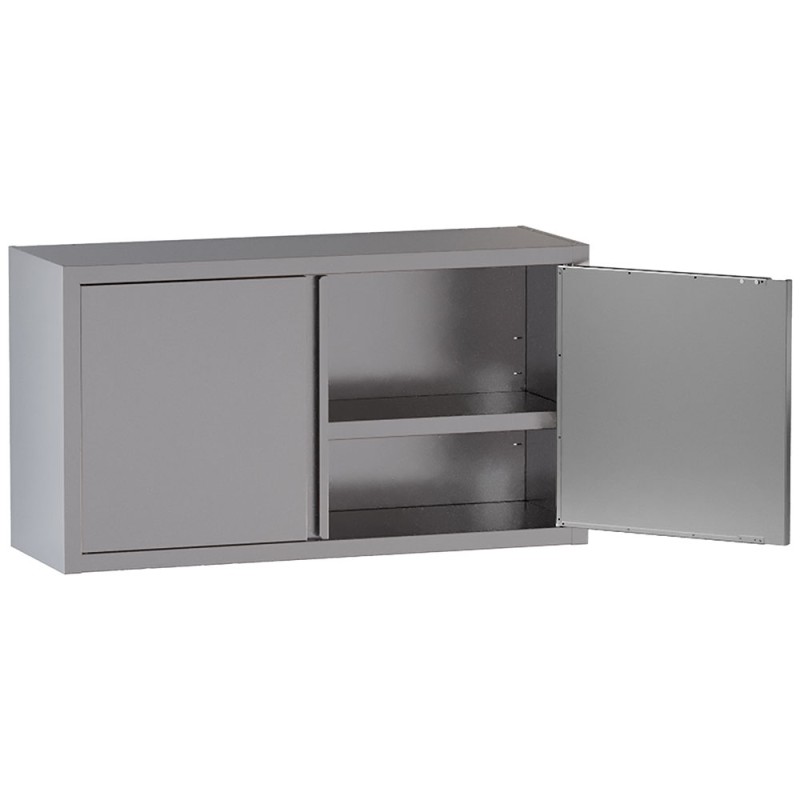 Armoire murale inox, AISI 430, 2 portes, 800 x 400 x 650 mm Diamond PSC80-SM2