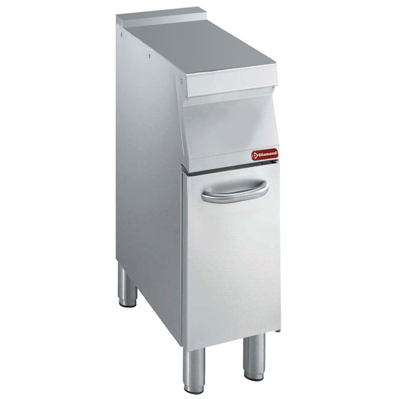Élément neutre, inox AISI 304, 250 x 700 x 850/920 mm Diamond N17/PT1