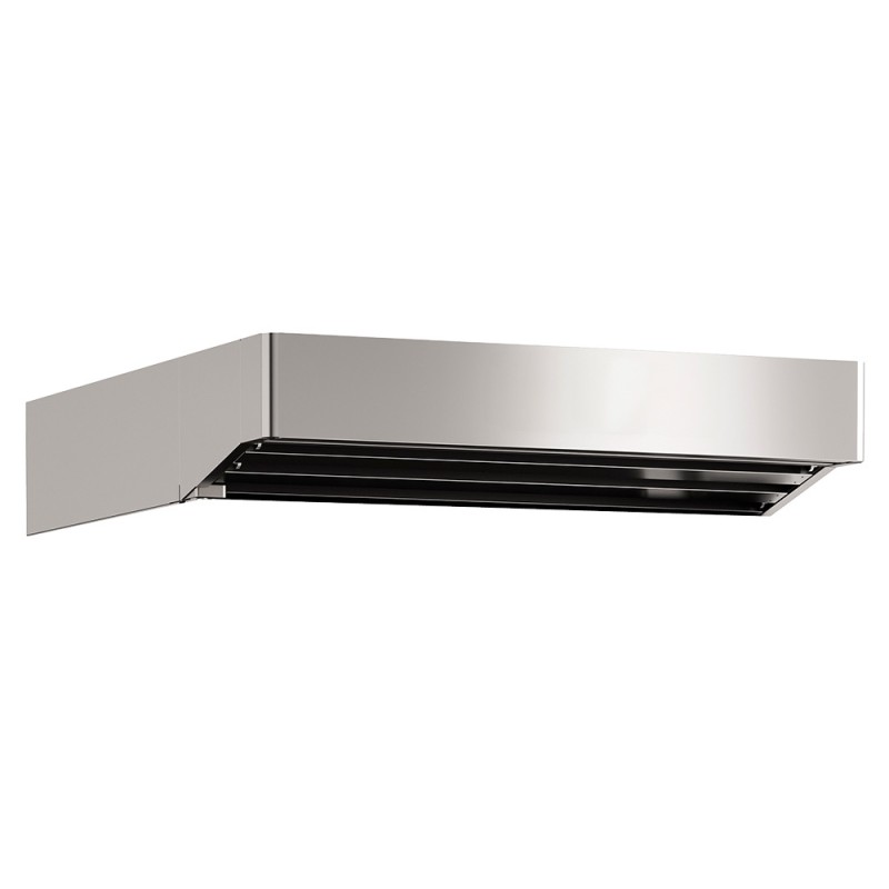 Hotte murale professionnelle, avec moteur, 970 x 1060 mm Diamond HPE-600T