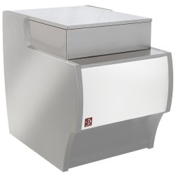 Meuble de caisse, gris, 1000 x 1000 x 660/990 mm Diamond MAT-1000/E8