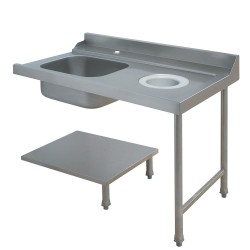 Lave-vaisselle à capot professionnel complet, pompe de vidange Diamond DCS9/EV/C-D