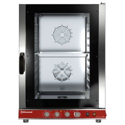 Four mixte professionnel électrique, 10 x GN 1/1, commandes mécaniques Diamond DFV1011/CMC