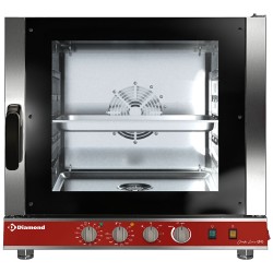 Four mixte professionnel électrique, 5 x GN 1/1, commandes mécaniques Diamond DFV511/CMC