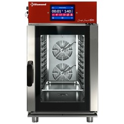 Four mixte professionnel électrique, 10 x GN 1/1, écran tactile, nettoyage automatique Diamond FVS10-711/CTS